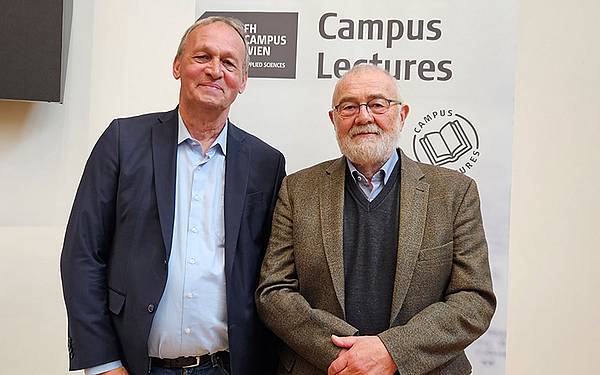 Prof. Dr. Helmut Müller-Enbergs und Rainer Rupp 