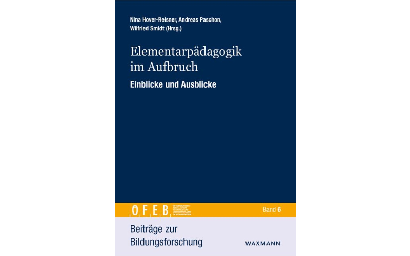 Buchcover Elementarpädagogik im Aufbruch