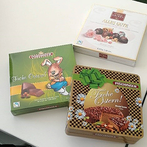 Schokoladeverpackungen von Heindl