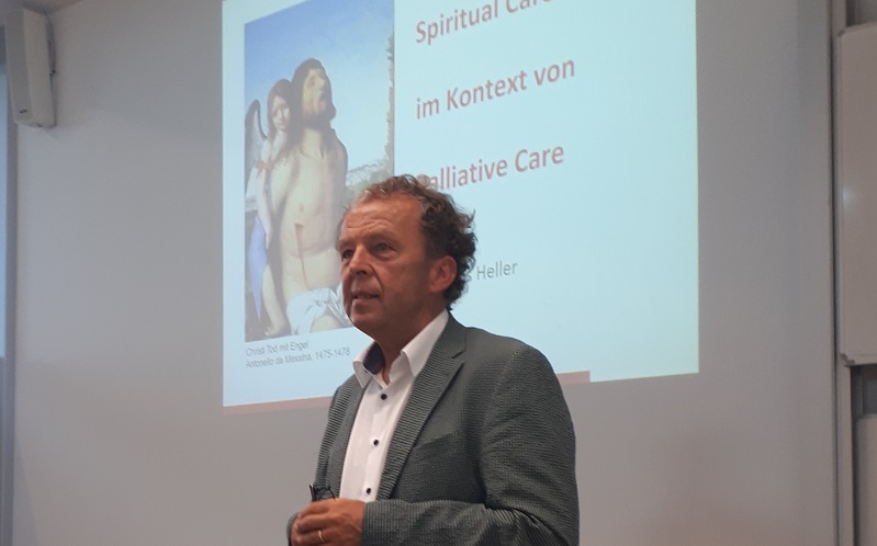 Andreas Heller bei der Campus Lecture